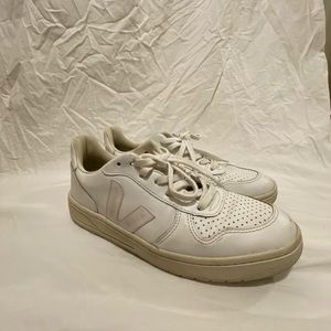 VEJA all white sneakers